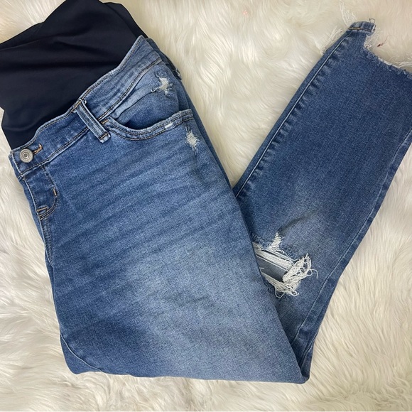 Abercrombie & Fitch Denim - Abercrombie & Fitch Maternitu The Super Skinny Ankle Jeans Size 32 / 14